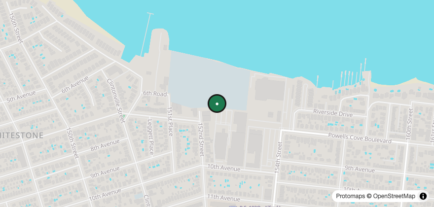 Static map showing the location of Maillard