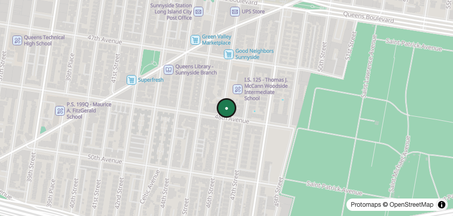 Static map showing the location of Masa Madre